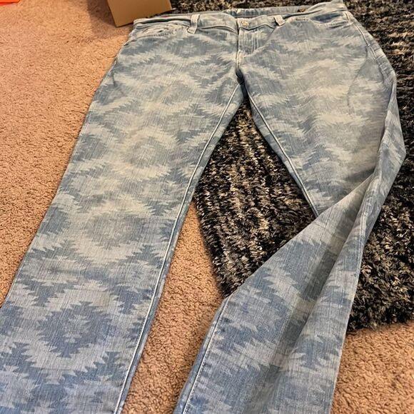 7 for all mankind Aztec skinny jeans 32 - Picture 5 of 8